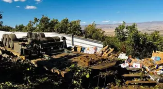 Muş-Kulp Karayolunda Tır Kazası: 1 Yaralı