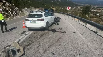 Muğla'da Otomobil ve Motosiklet Çarpıştı: 1 Ölü, 1 Yaralı