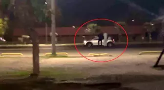 Samsun'da Gençlerin Tehlikeli Araba Macerası