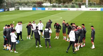 A Milli Takım, Gürcistan Maçı Hazırlıklarına Başladı