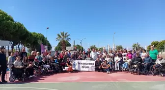 Kuşadası'nda Engelli Bireyler için Sosyal Kamp Düzenlendi