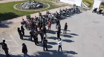 Motosikletlilerden DMD Hastası Fırat Miraç İçin Farkındalık Etkinliği