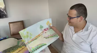 Atipik Otizmli Osman Karaca'nın Resimle Dolu Hayali