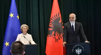 Ursula von der Leyen: Arnavutluk AB Üyeliği İçin Doğru Yolda