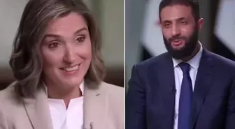 Ahmed Şara'yı canlı yayında zora sokan soru