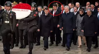 Anıtkabir'deki törene damga vuran görüntü: Yavaş ve soruşturma izni isteyen başsavcı yan yana