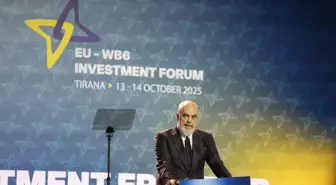 Tiran'da AB-Batı Balkanlar Yatırım Forumu Başladı