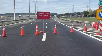 Anadolu Otoyolu Bolu Dağı Tüneli'nde Kaplama Çalışması Başlıyor