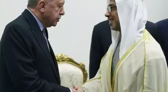 Cumhurbaşkanı Erdoğan, BAE Veliaht Prensi Al Nahyan'ı kabul etti