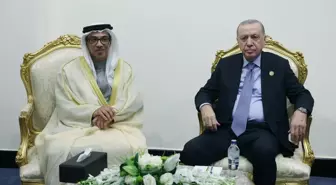 Cumhurbaşkanı Erdoğan, Birleşik Arap Emirlikleri Veliaht Prensi ile görüştü