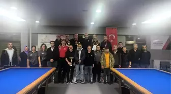 Bolu'da Bahattin Erkan Anısına Bilardo Turnuvası Düzenlendi