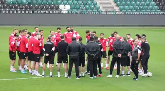 Gürcistan, Türkiye ile Maç Öncesi Son Antrenmanını Kocaeli'de Yaptı