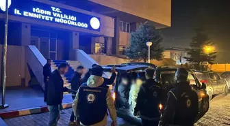 Iğdır'da 10 Kaçak Göçmen Yakalandı