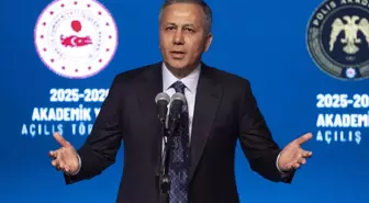 İçişleri Bakanı Yerlikaya, Polis Akademisi 2025-2026 Akademik Yılı Açılış Töreni'nde konuştu Açıklaması