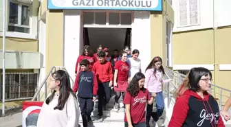 Okullarda Afet Tatbikatları Gerçekleştirildi