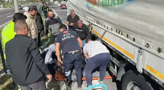 Kütahya'da TIR'ın Çarptığı Yaşlı Adam Ağır Yaralandı