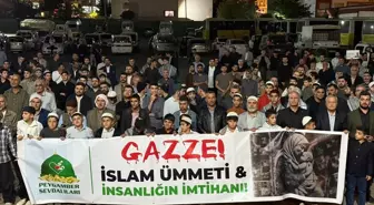 Mardin'de Gazze'ye destek programı düzenlendi