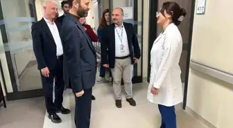 İsmail Çağlar Bayırcı, Kütahya Şehir Hastanesi'ni Ziyaret Etti