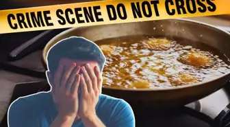 Uyuyan kocasının üzerine önce kızgın yağ döktü, sonra da pul biber serpti