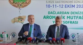 Rize Gastronomisi Dünya Pazarında: Mersin Balığı ve Havyar İhracatı Hedefleniyor