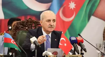 TBMM Başkanı Kurtulmuş, 'Azerbaycan, Pakistan ve Türkiye Üçlü Parlamento Başkanları Toplantısı' açılışında konuştu