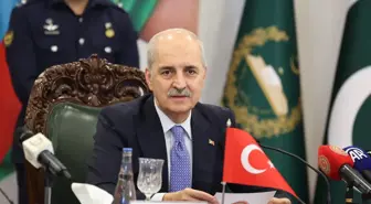 TBMM Başkanı Kurtulmuş, 'Azerbaycan, Pakistan ve Türkiye Üçlü Parlamento Başkanları Toplantısı' kapanışında konuştu