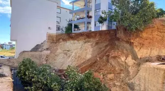 Serik'te İnşaatta İkinci Toprak Kayması