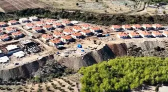 Hatay'da 2. Etap Kırsal Afet Konutları İnşaatı Devam Ediyor