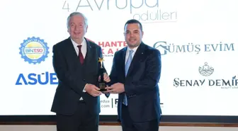 BİNTSO Başkanı Kadir Çintay, Avrupa Ödülleri'nde 'Yılın En Başarılı Girişimci Ticaret ve Sanayi Odası Başkanı' Ödülünü Aldı