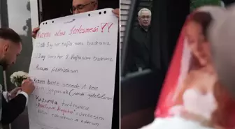 Bir babanın, damadı için hazırladığı 'kızımı alma sözleşmesi' viral oldu