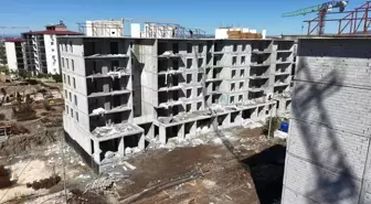 Osmaniye'de Deprem Konutları inşaatı Hızla Devam Ediyor