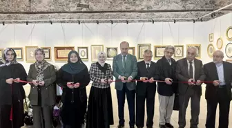 Devr-i Tezyin Tezhip-Çini Sergisi Sanatseverlerle Buluştu