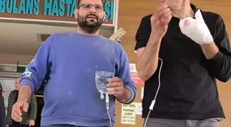 Freze Makinesine Kaptırdığı Elinden İki Parmak Koptu
