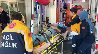 Karaman'da İnşaatta Düşen Yabancı Uyruklu İşçi Yaralandı