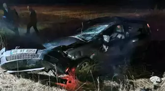 Selim'de Trafik Kazası: 1 Ölü, 3 Yaralı
