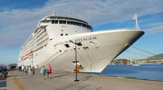 Bodrum'a Gelen Seven Seas Voyager Gemisi 674 Yolcu Getirdi