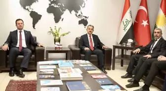 Şırnak Valisi Birol Ekici, IKBY'yi Ziyaret Etti