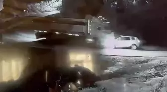 Tokat'ta Otomobil Kamyonla Çarpıştı: Sürücü Yaralandı