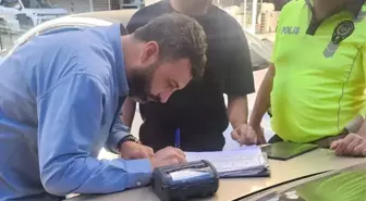 Ters Yönde Giden Sürücüye 46 Bin Lira Ceza