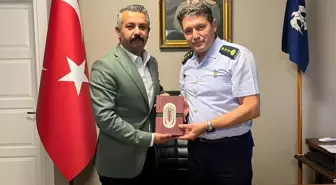Anamur Ülkü Ocakları Başkanı'ndan Garnizon Komutanı'na Ziyaret