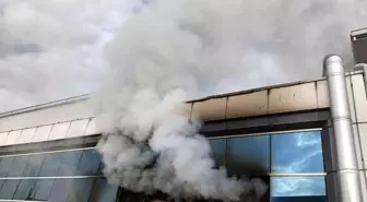 Ankara'da Ostim OSB'de Yangın Çıktı