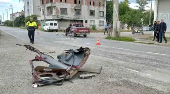 Samsun'da Kamyon ile Pikap Çarpıştı: 1 Yaralı