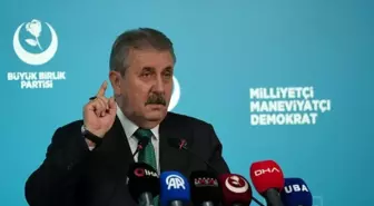 BBP Genel Başkanı Destici: 'Gazze'deki soykırımın sorumluları mutlaka yargılanmalı'