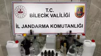 Bilecik'te Kaçak Alkol Operasyonu: Malzemeler Ele Geçirildi