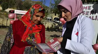 Meme Kanseri Farkındalık Etkinliği Çukurca'da Düzenlendi