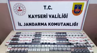 Kayseri'de 320 Paket Kaçak Sigara Ele Geçirildi
