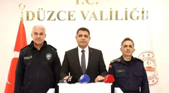 Düzce'de suç oranları geçen yıla oranla yüzde 10 azaldı