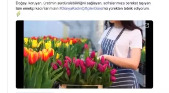 Emine Erdoğan'dan Kadın Çiftçilere Tebrik Mesajı