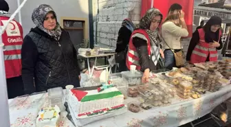 Bartın'da Gazze'ye Destek Etkinliği: Filistin Temalı Pasta 6 Bin TL'ye Satıldı