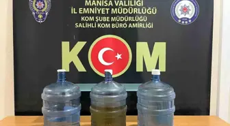 Manisa'da Kaçak Alkol Operasyonu: 4 Gözaltı